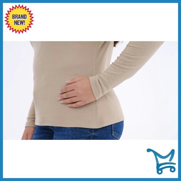 Plus Size Thermal Long Sleeve Shirts Fleece Lined Slim Fit 3 Pack - Picture 8 of 8